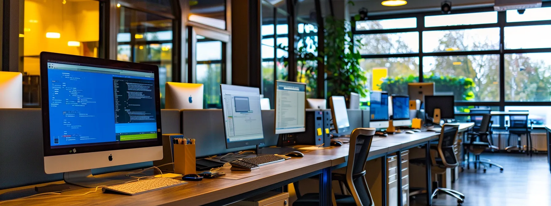 a sleek, modern office workspace featuring multiple computer screens displaying smtp configuration settings and security protocols, illuminated by bright, artificial lighting, emphasizing a high-tech and efficient email outreach environment. a sleek, modern office workspace featuring multiple computer screens displaying smtp configuration settings and security protocols, illuminated by bright, artificial lighting, emphasizing a high-tech and efficient email outreach environment.